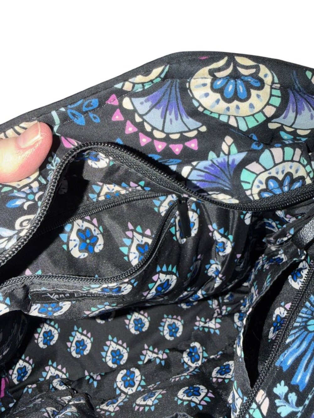 Vera Bradley Retired Bramble Glenna Satchel Shoulder Bag Purse - Picture 13 of 14